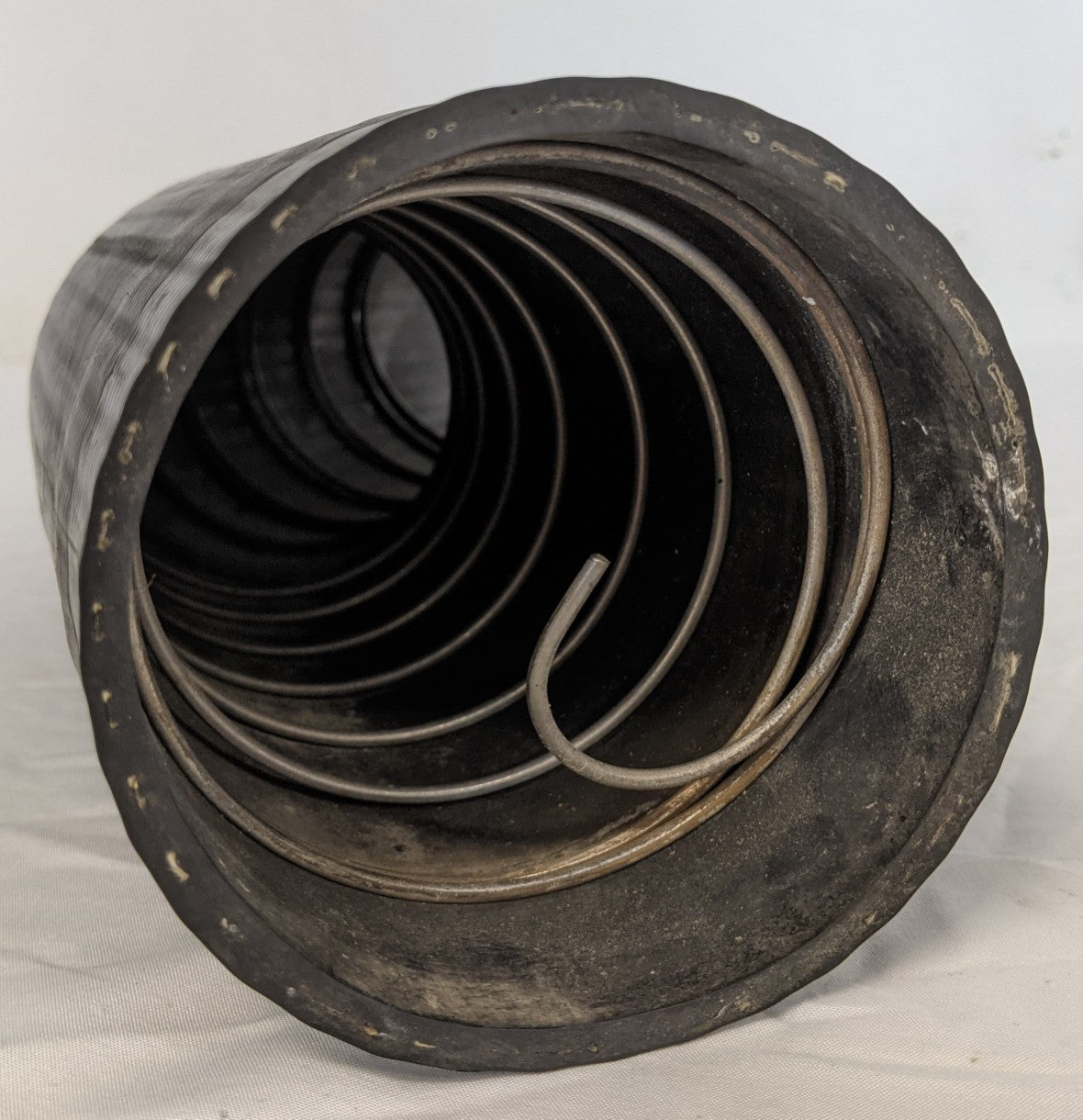 Damaged Freightliner S60 LH Cold Side Charge Air Cooler Hose - P/N 01-24777-000 (9691021607228)