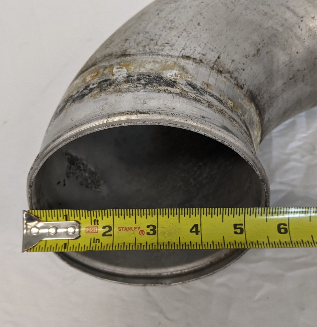 *Dented* Freightliner MB460 Aluminum Air Intake Tube Pipe - P/N A03-32313-000 (9711032074556)