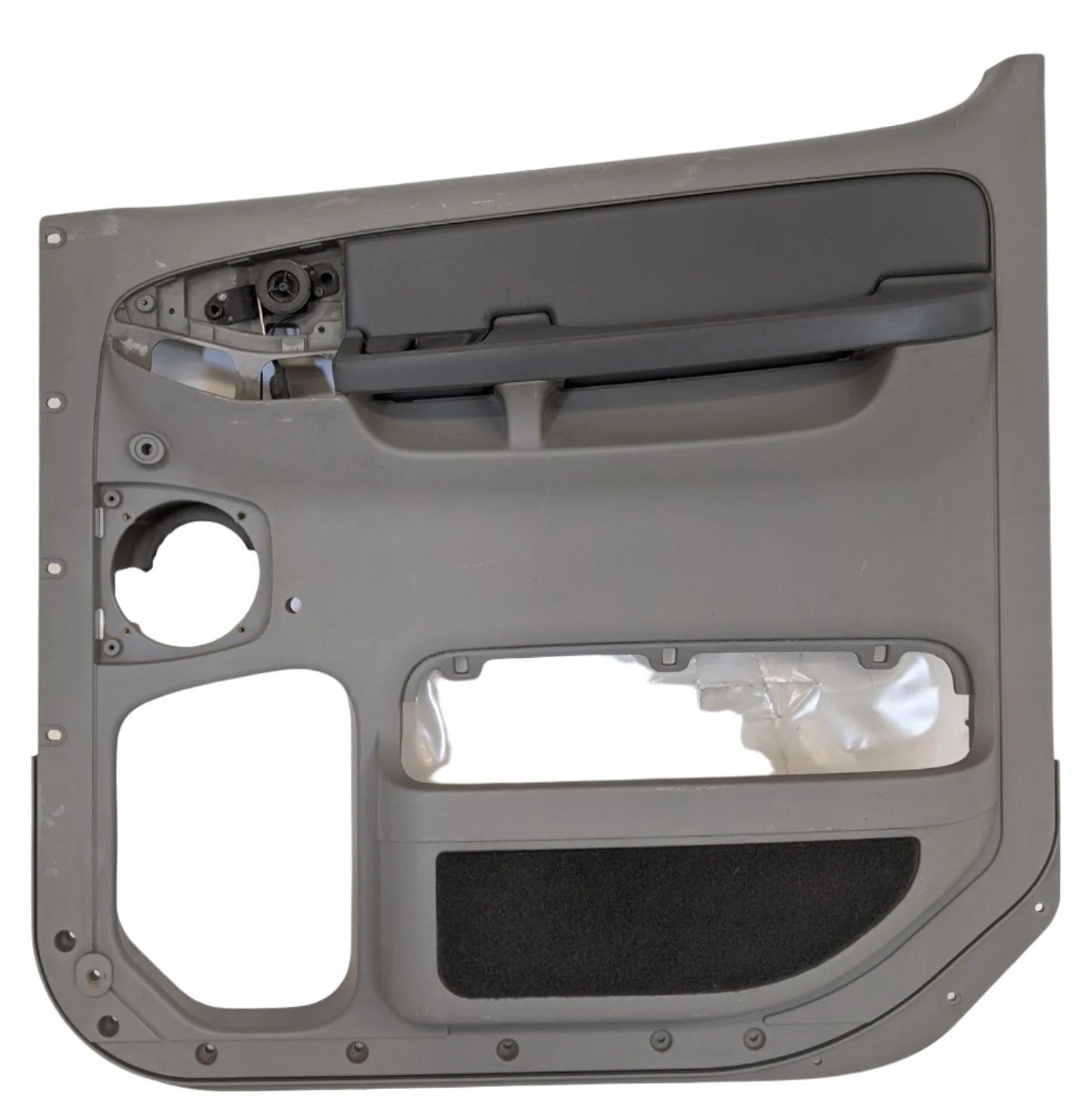 Damaged Freightliner Columbia RH Slate Gray Inner Door Panel - P/N A18-46802-000 (9719615193404)