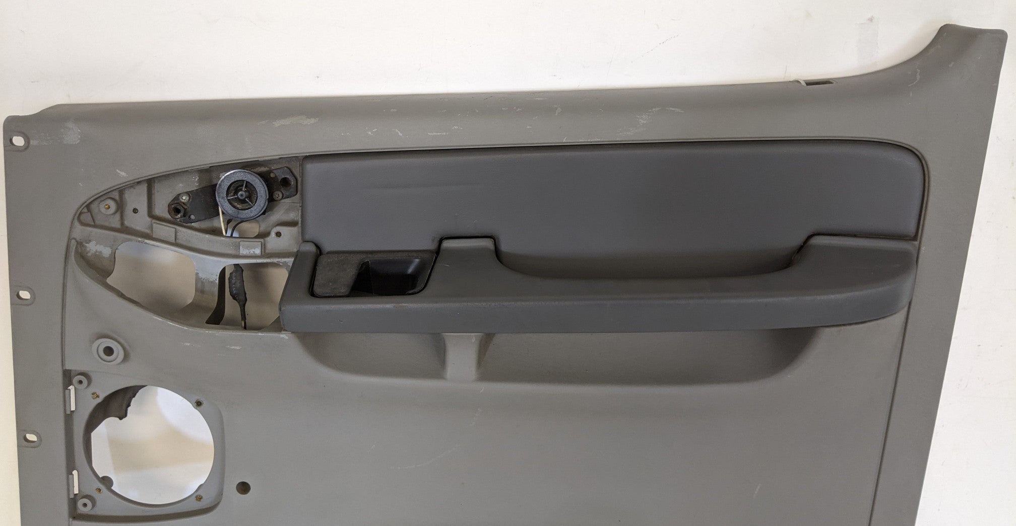 Damaged Freightliner Columbia RH Slate Gray Inner Door Panel - P/N A18-46802-000 (9719615193404)