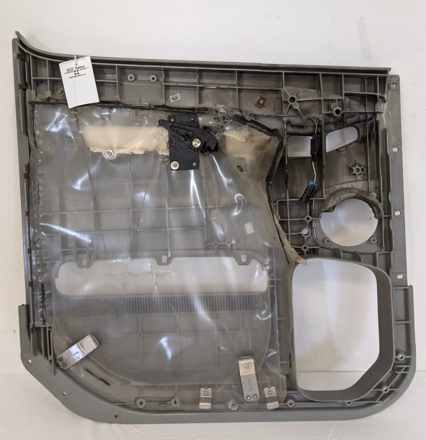 Damaged Freightliner Columbia RH Slate Gray Inner Door Panel - P/N A18-46802-000 (9719615193404)