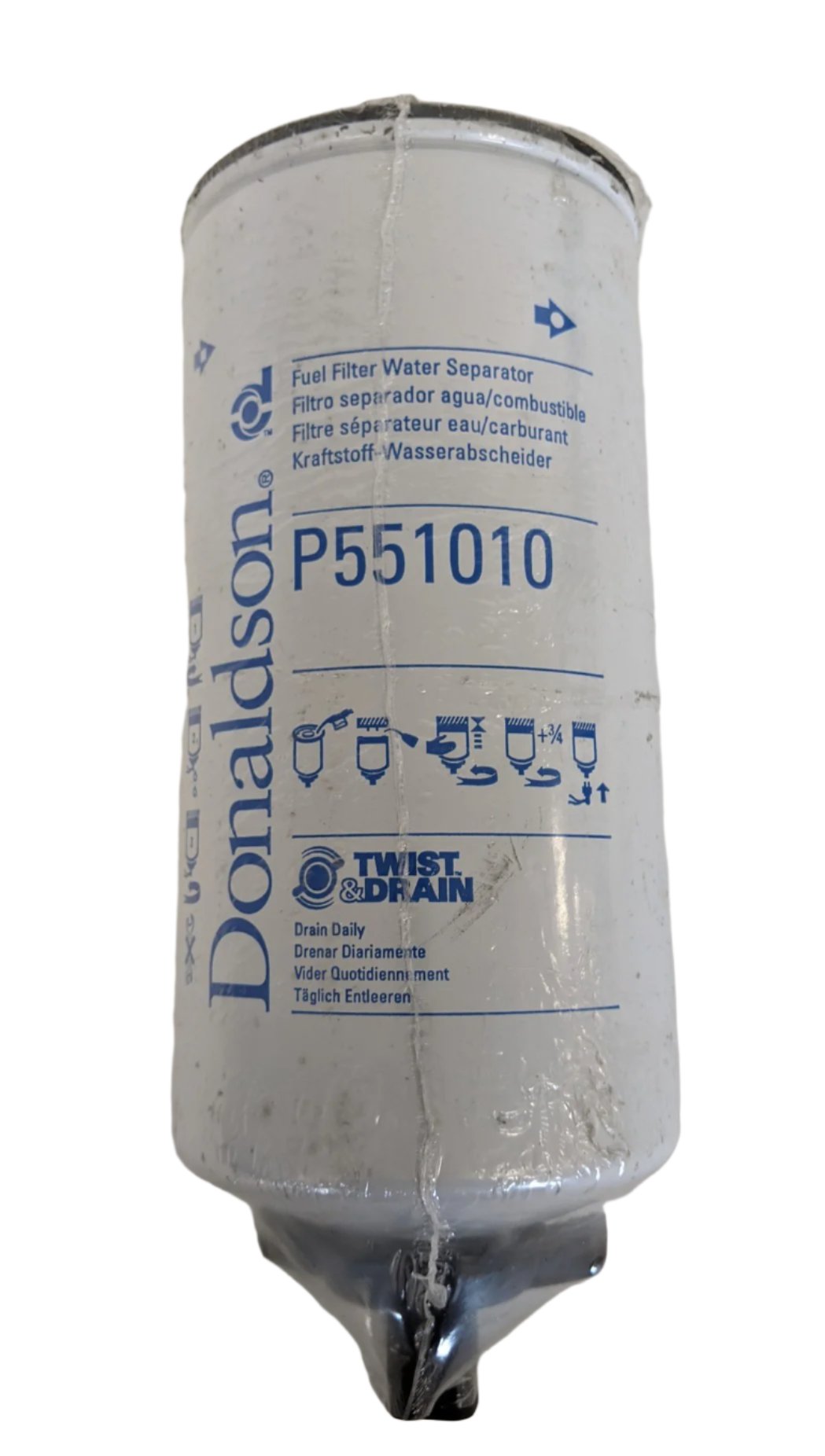 Donaldson Spin-On Fuel Water Separator (FWS) Filter Element - P/N P551010 (9738248978748)