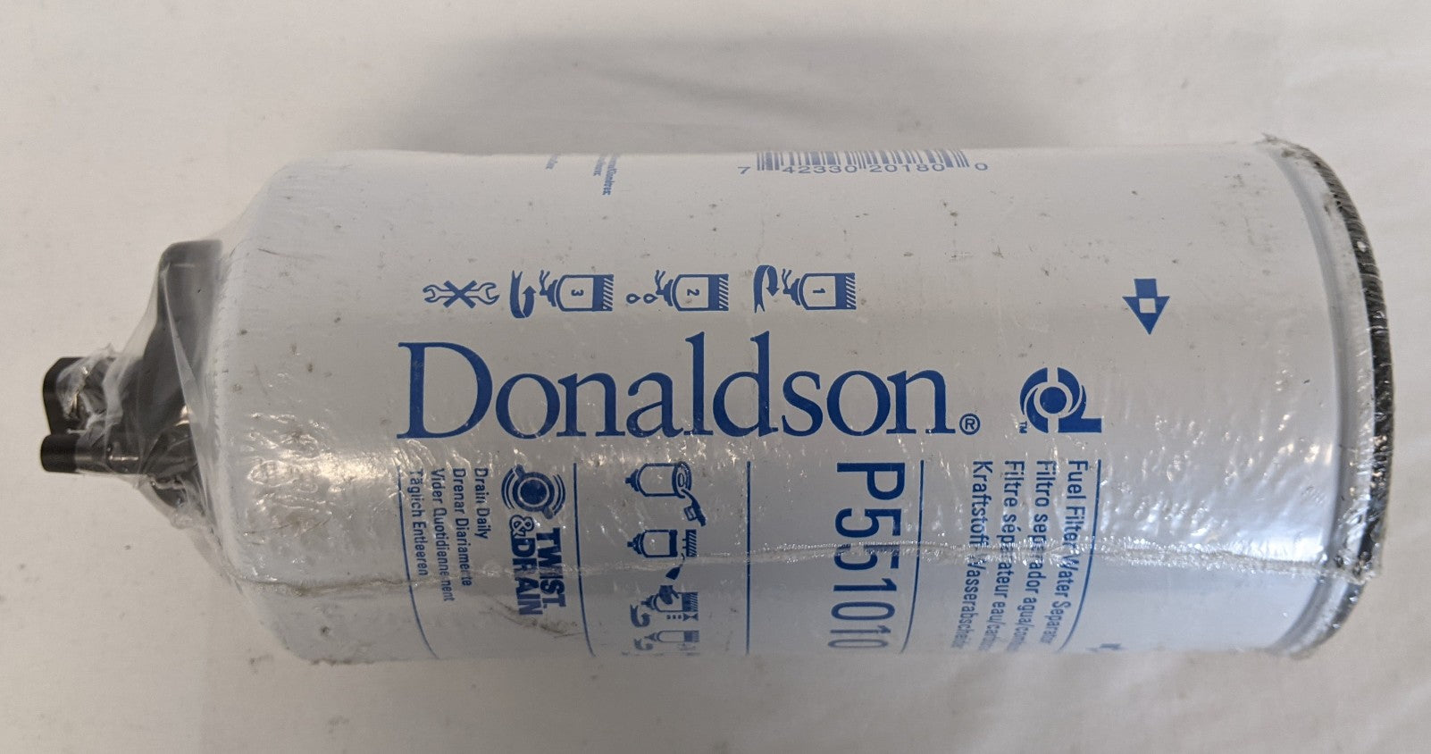 Donaldson Spin-On Fuel Water Separator (FWS) Filter Element - P/N P551010 (9738248978748)