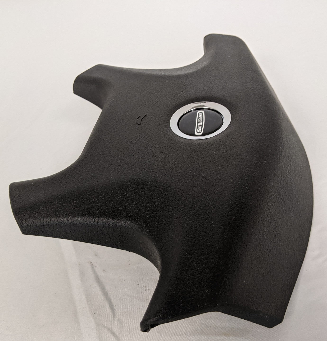 Freightliner Black Steering Wheel Center Cover - P/N A14-16324-000 (9737215181116)