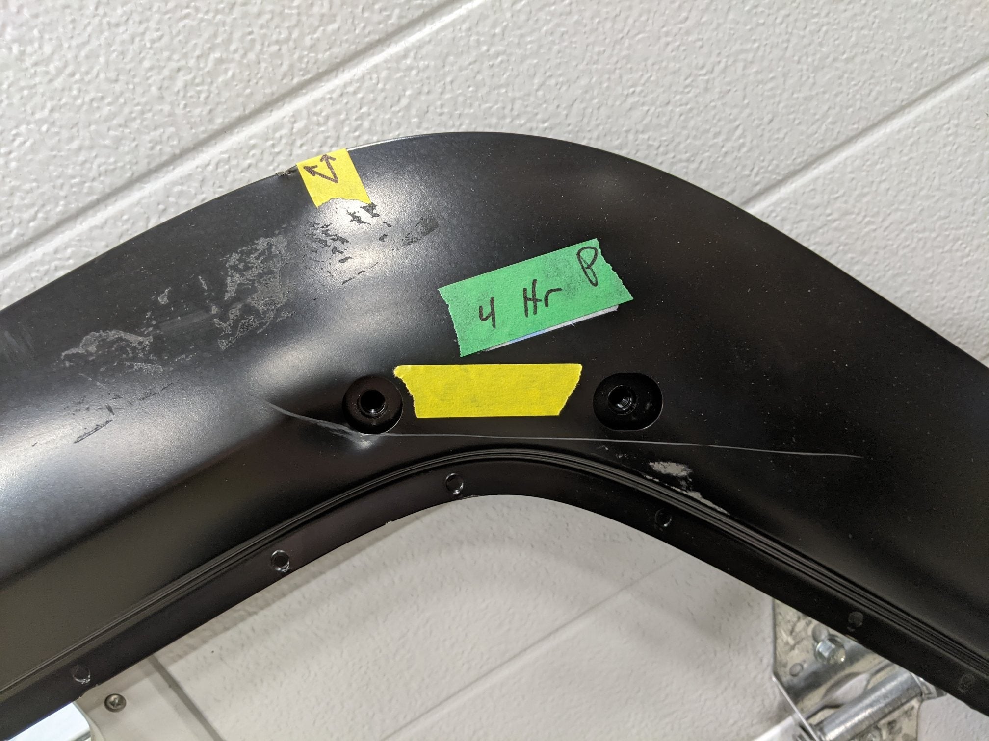 Damaged Western Star RH Cab Door Shell - A18-74435-003