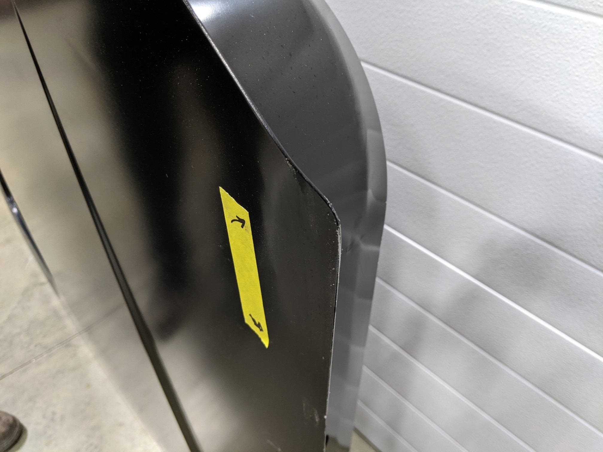 Damaged Western Star RH Cab Door Shell - A18-74435-003