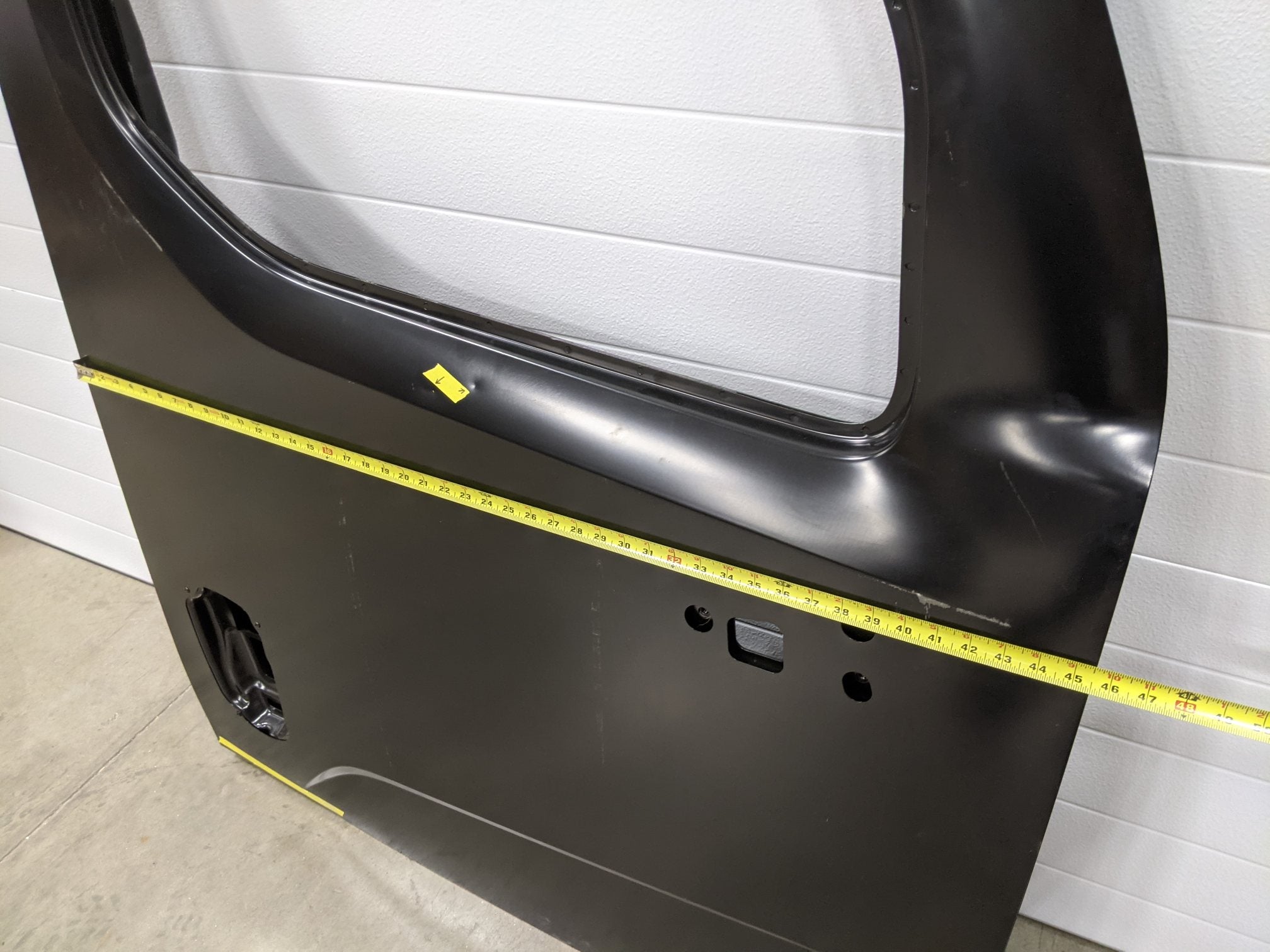 Damaged Western Star RH Cab Door Shell - A18-74435-003