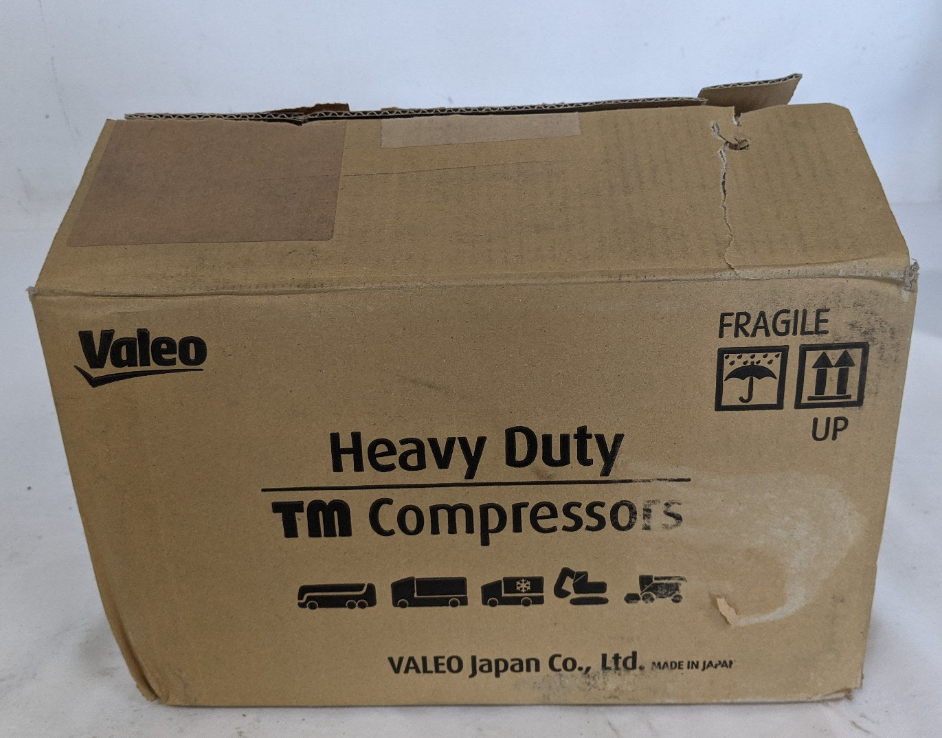 New Valeo Heavy Duty TM R134A 2 Groove A/C Compressor - P/N 22-64097-000 (9768235401532)