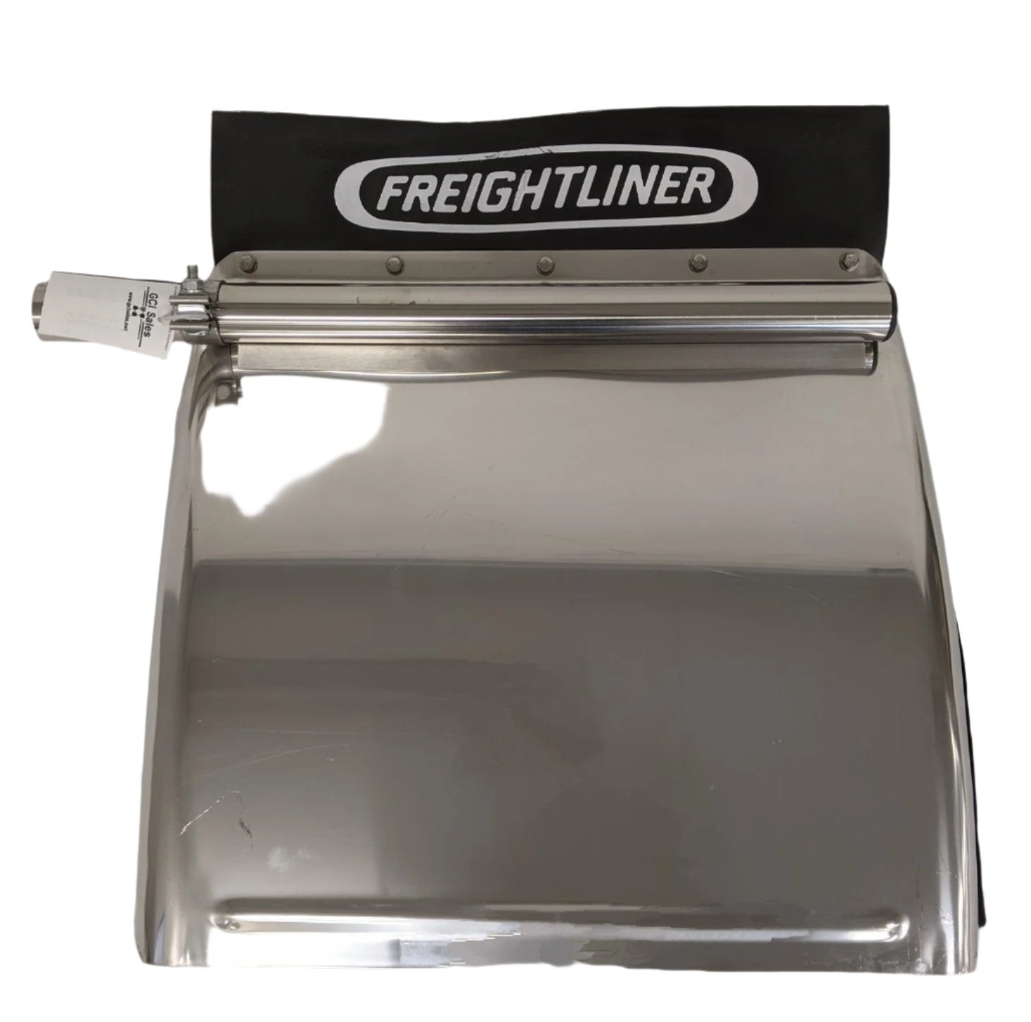 Freightliner LH Low Mount SS Quarter Fender w/ Logo - P/N 22-73944-012 (9768312832316)