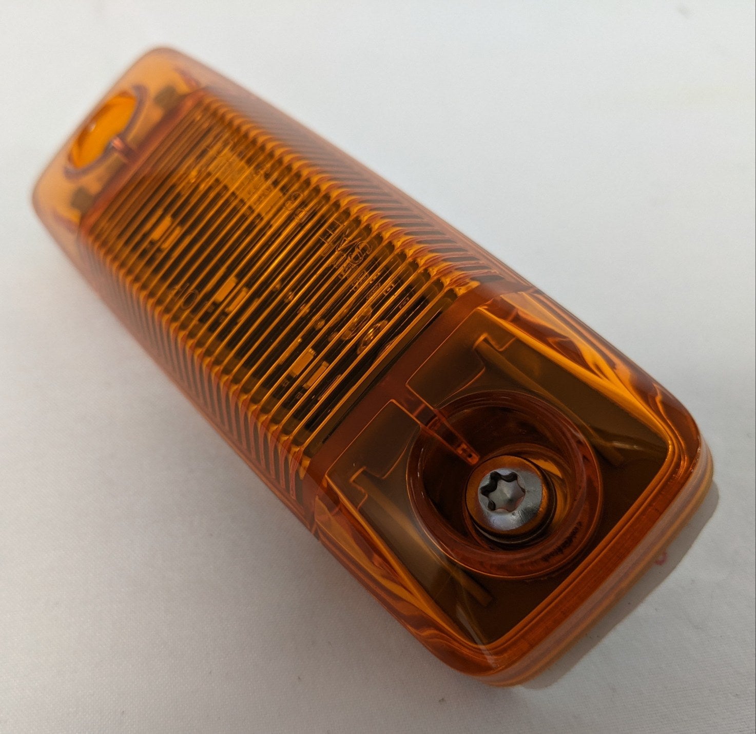 Western Star SAE LED Amber Visor Marker Lamp w/ Hardware  - P/N A66-09883-000 (9769266053436)