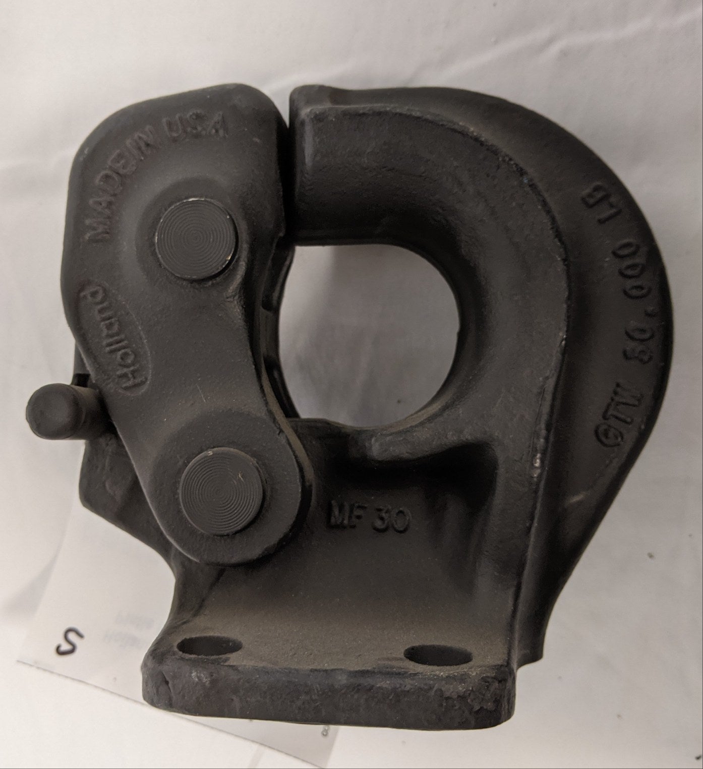 Holland GTW 30,000 lb. Pintle Hitch Tow Hook - P/N  AA52550-4 (4189586882646)