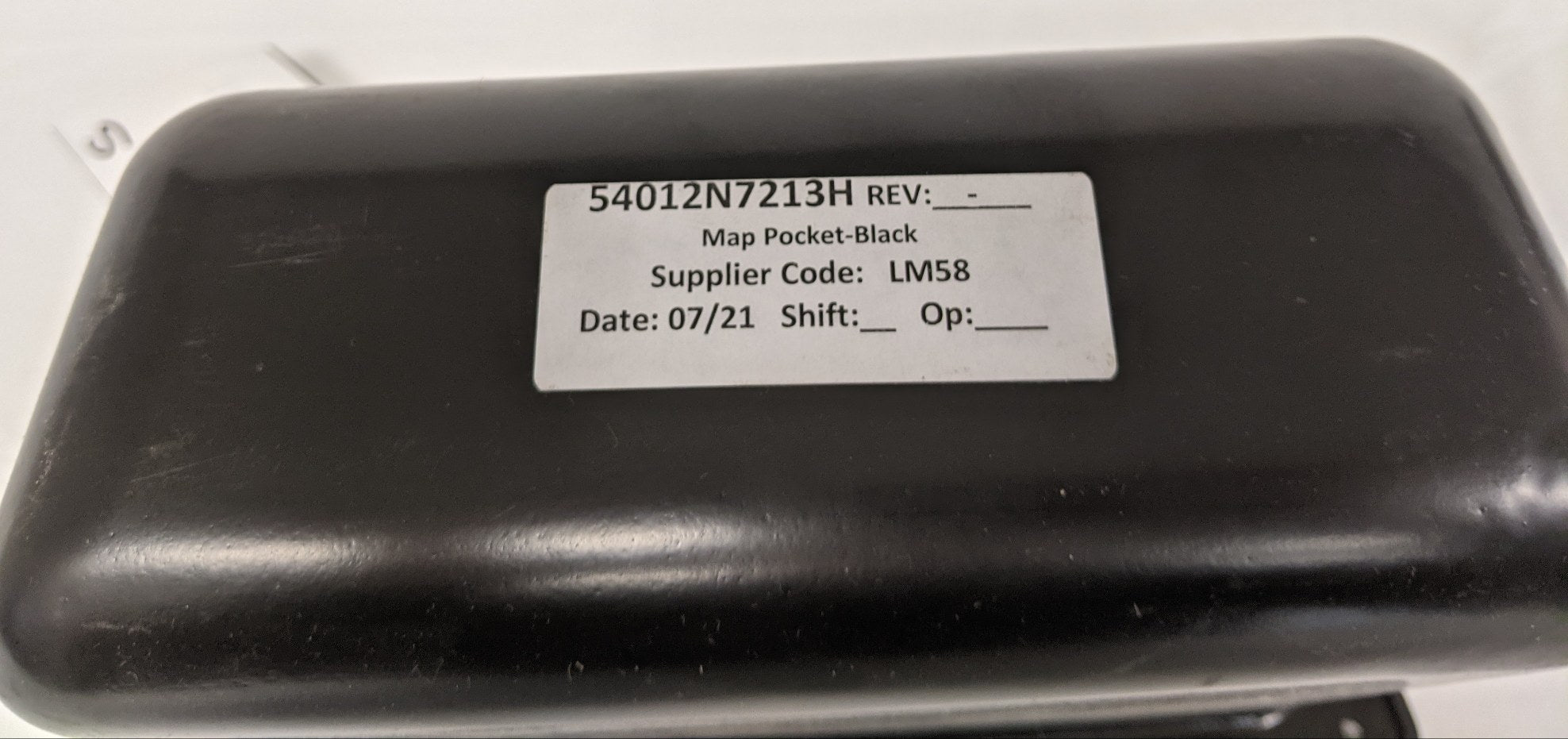 Western Star 5700 Black Map Pocket Storage Pouch - P/N WWS 54012N7213H (9777986339132)