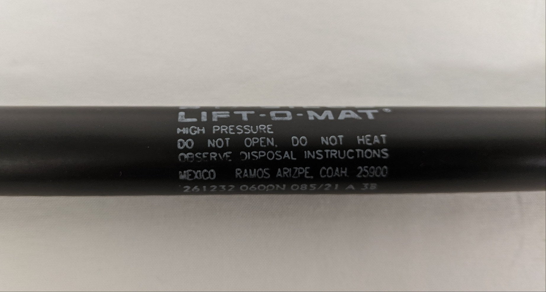 Stabilus Lift-O-Mat Non-Locking Gas Spring Strut - 261232