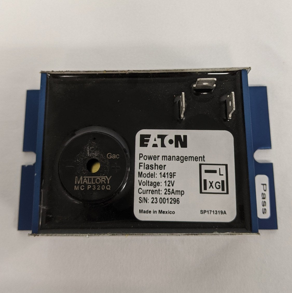 New Eaton 1419F 25 Amp 12 V Audible Turn Signal Flasher - P/N 66-21960-000 (9778725323068)