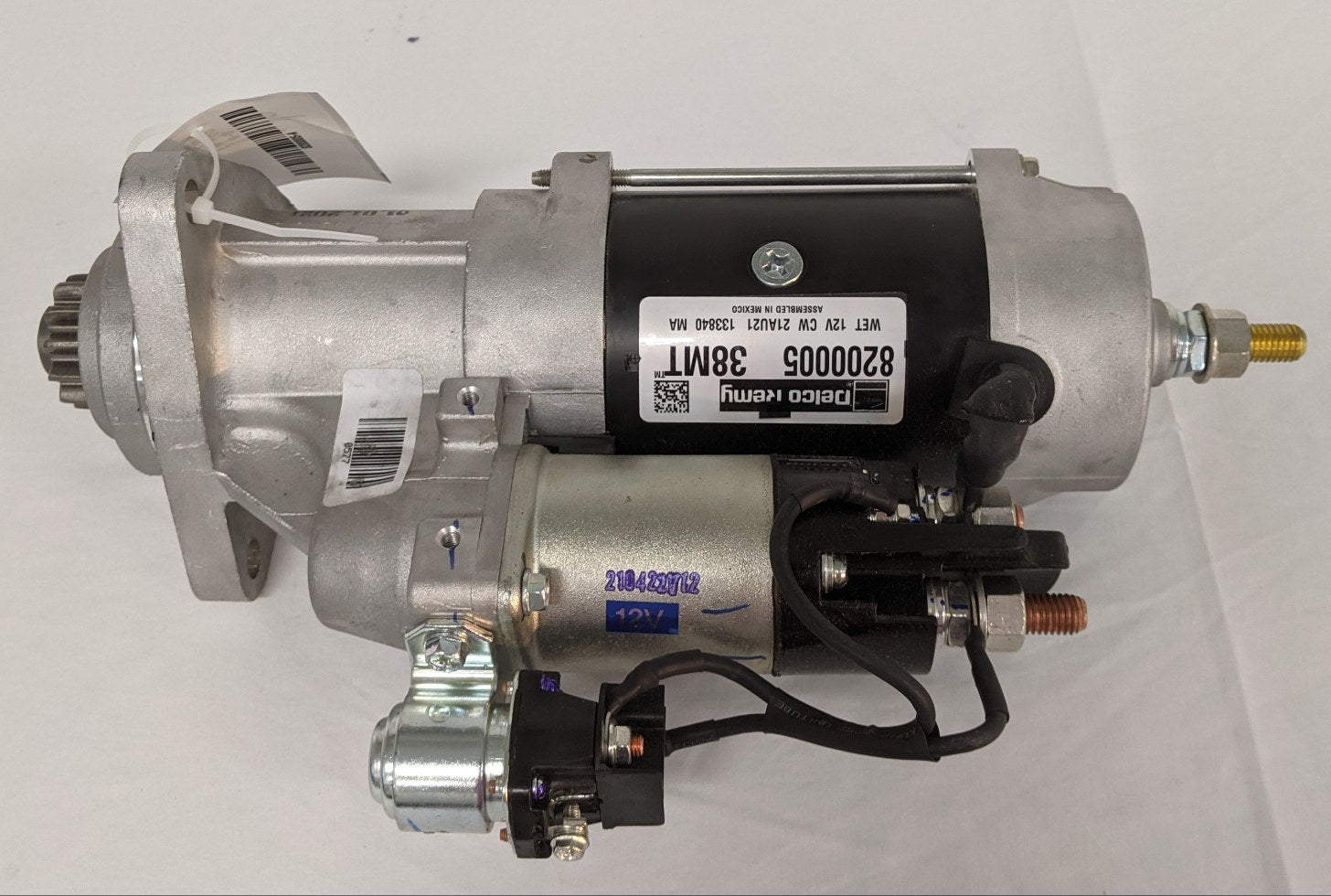 New Delco Remy Cummins 38MT Starter Motor - P/N DR 8200005 (9780174651708)