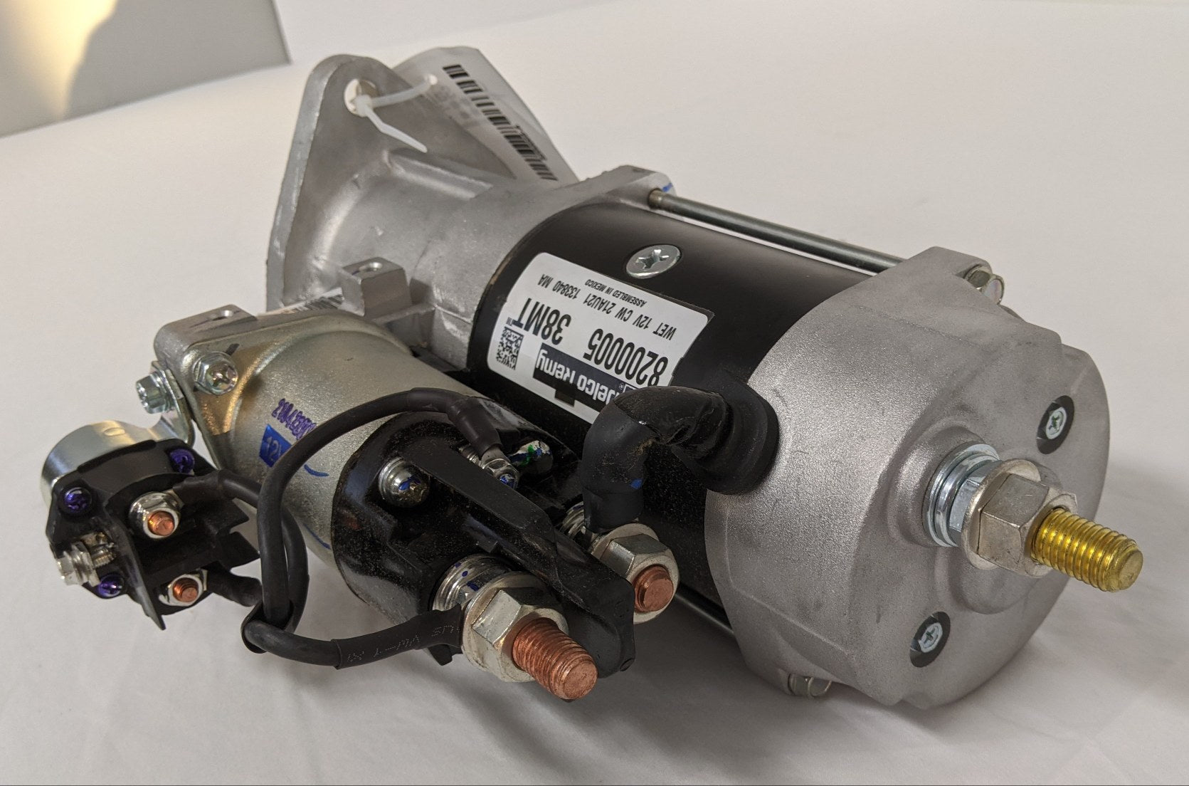 New Delco Remy Cummins 38MT Starter Motor - P/N DR 8200005 (9780174651708)