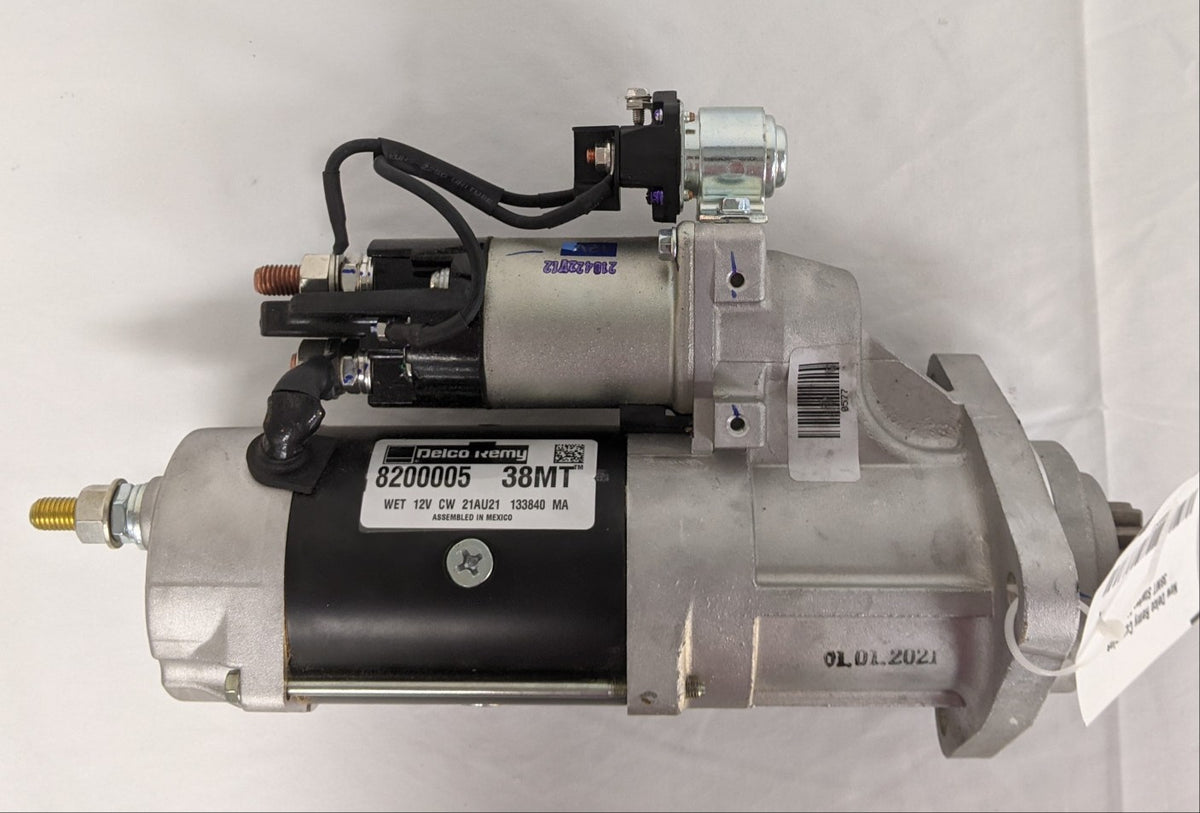 New Delco Remy Cummins 38MT Starter Motor - P/N DR 8200005