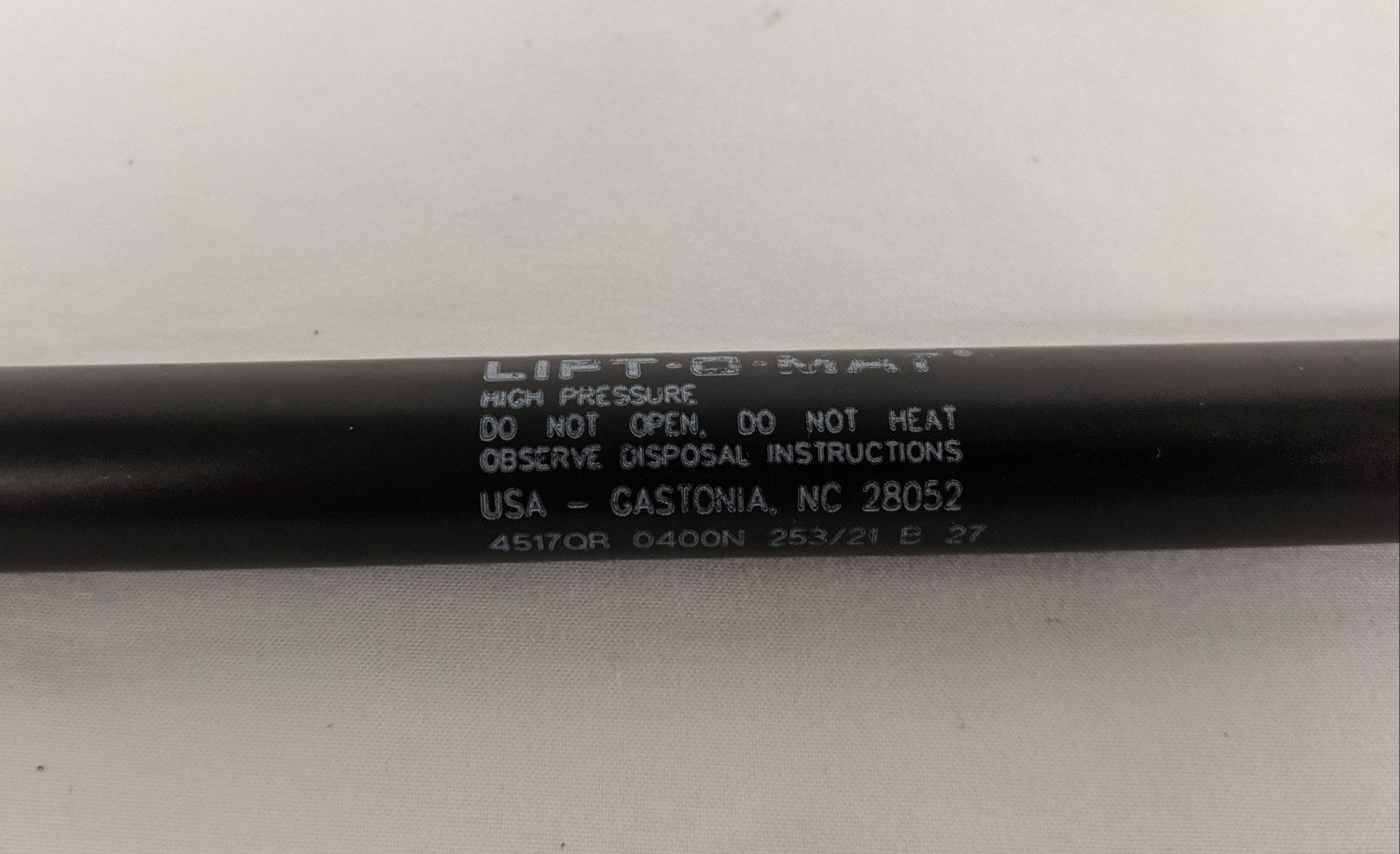 New Stabilus Lift-O-Mat 4517QR Gas Spring Bunk Lift Strut - P/N 18-52521-002 (9780168655164)