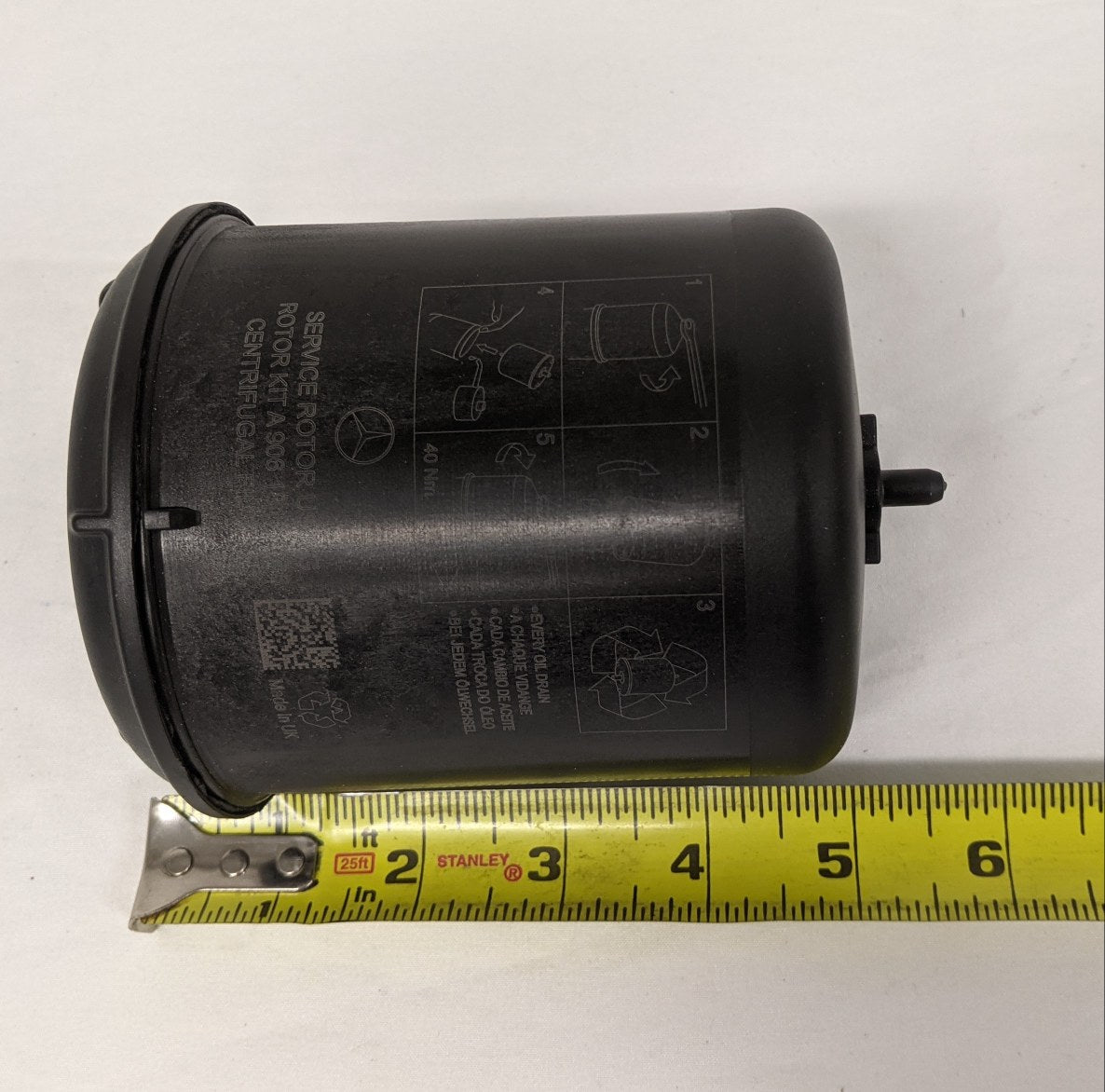 New Mercedes-Benz Oil Centrifuge Engine Oil Filter Element - P/N A9061810086 (9806322270524)