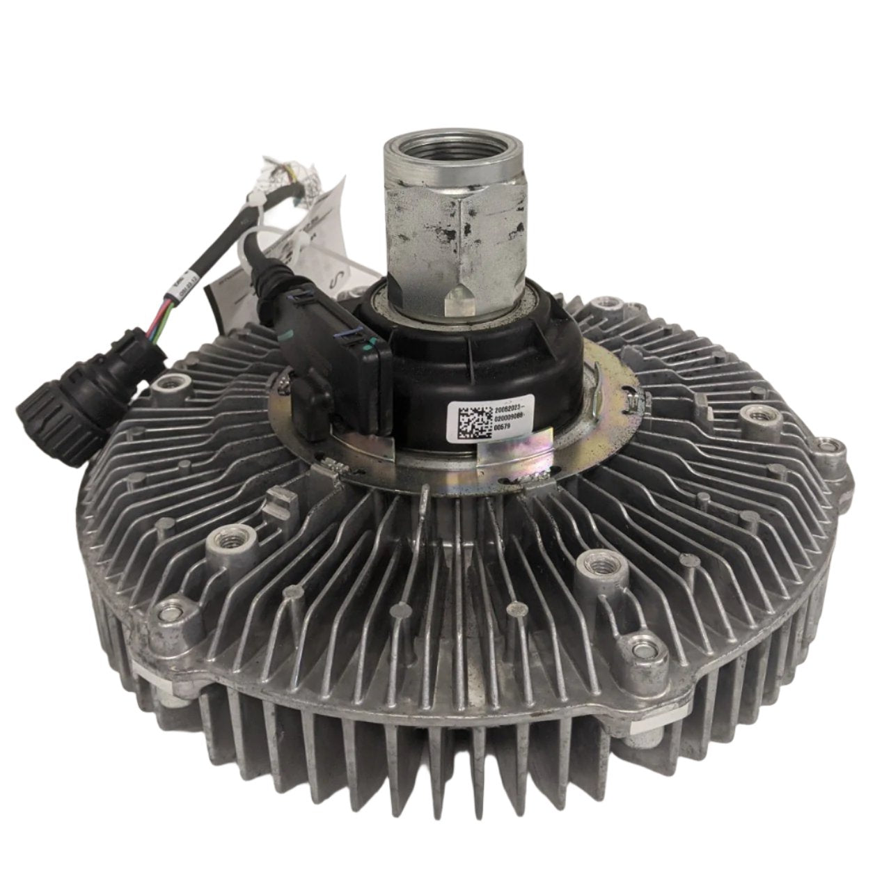 Damaged Kysor Thread-on DD13 U206 Viscous Fan Clutch - P/N KYS 010033115 (9796147872060)