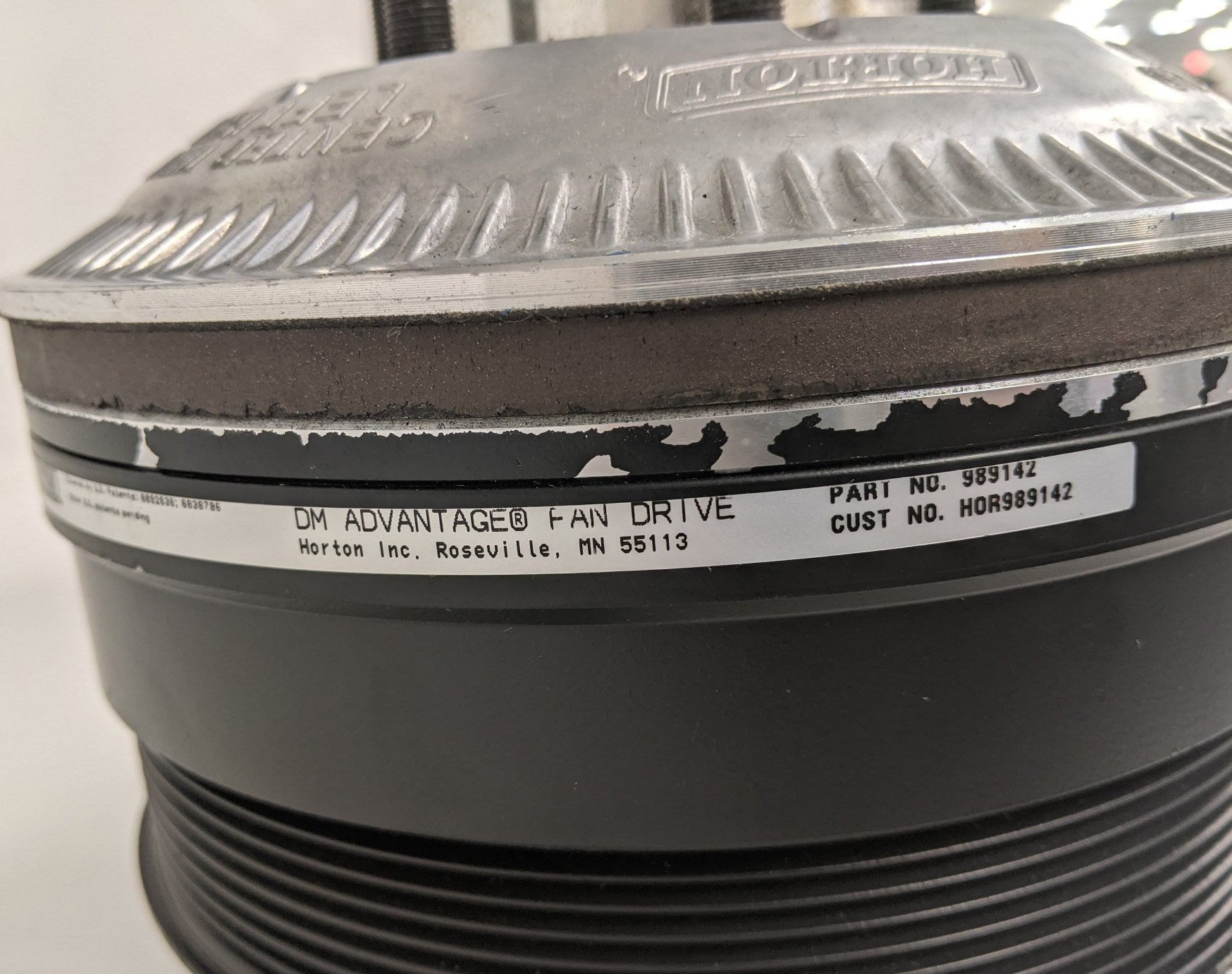 Horton Thermostatically Controlled Fan Drive Clutch Assy