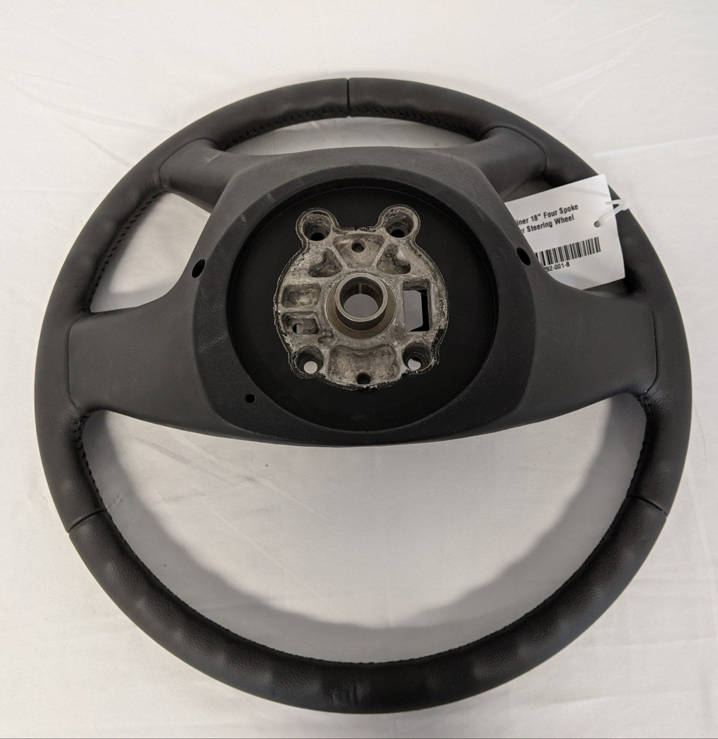 Freightliner 18" Four Spoke Leather Steering Wheel - P/N  A14-19292-001 (3939741073494)