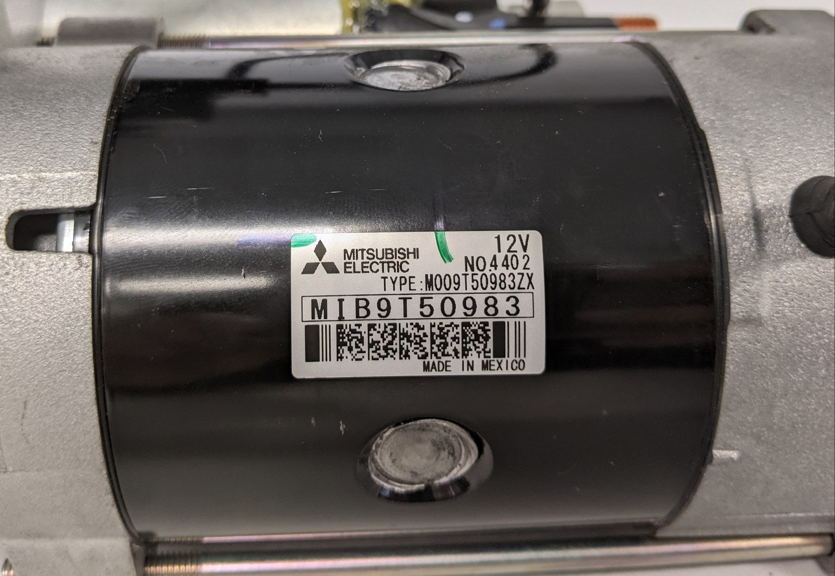 New Mitsubishi Cummins ISB 90P 12V Starter Motor - P/N MIB9T50983 (9868072223036)