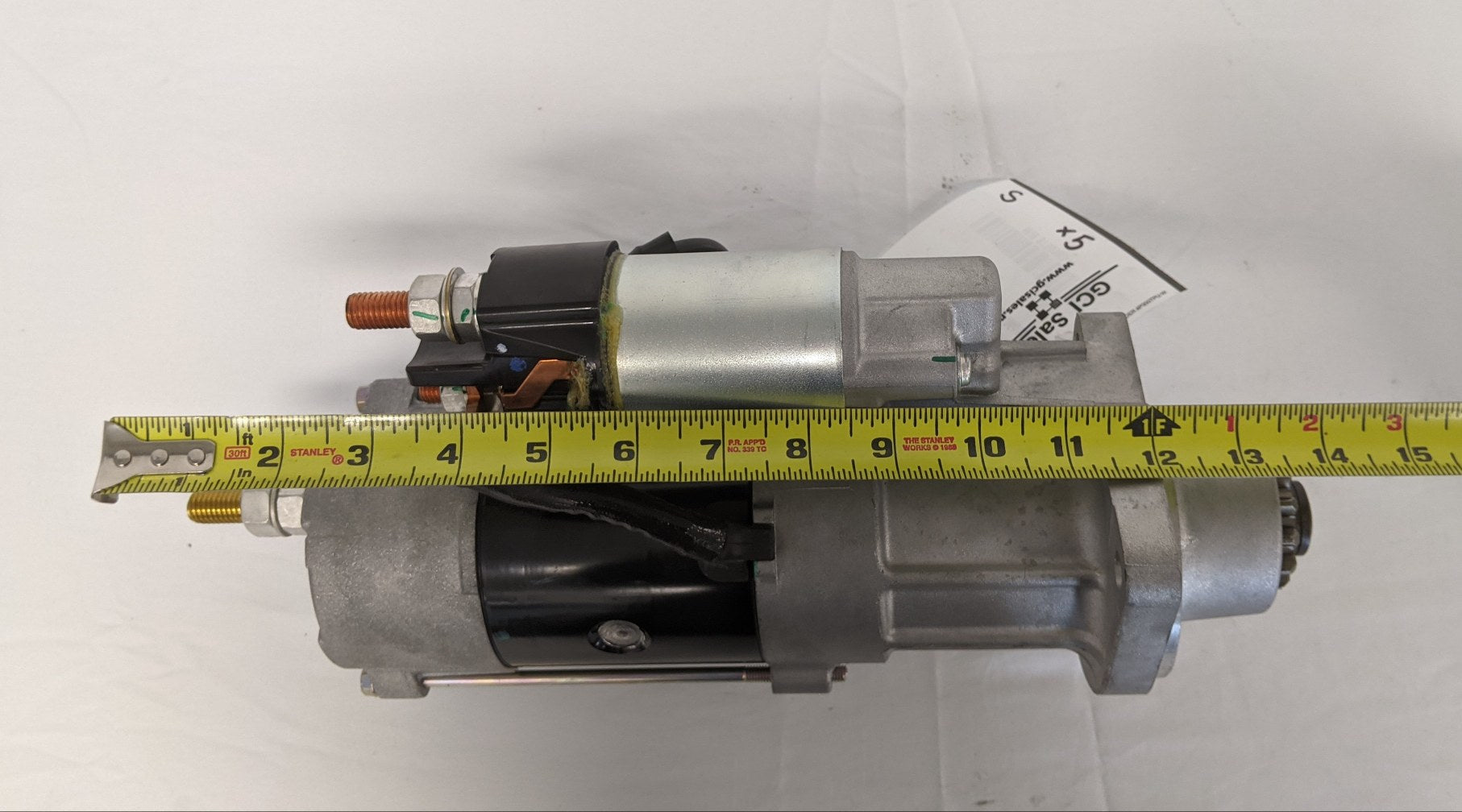 New Mitsubishi Cummins ISB 90P 12V Starter Motor - P/N MIB9T50983 (9868072223036)