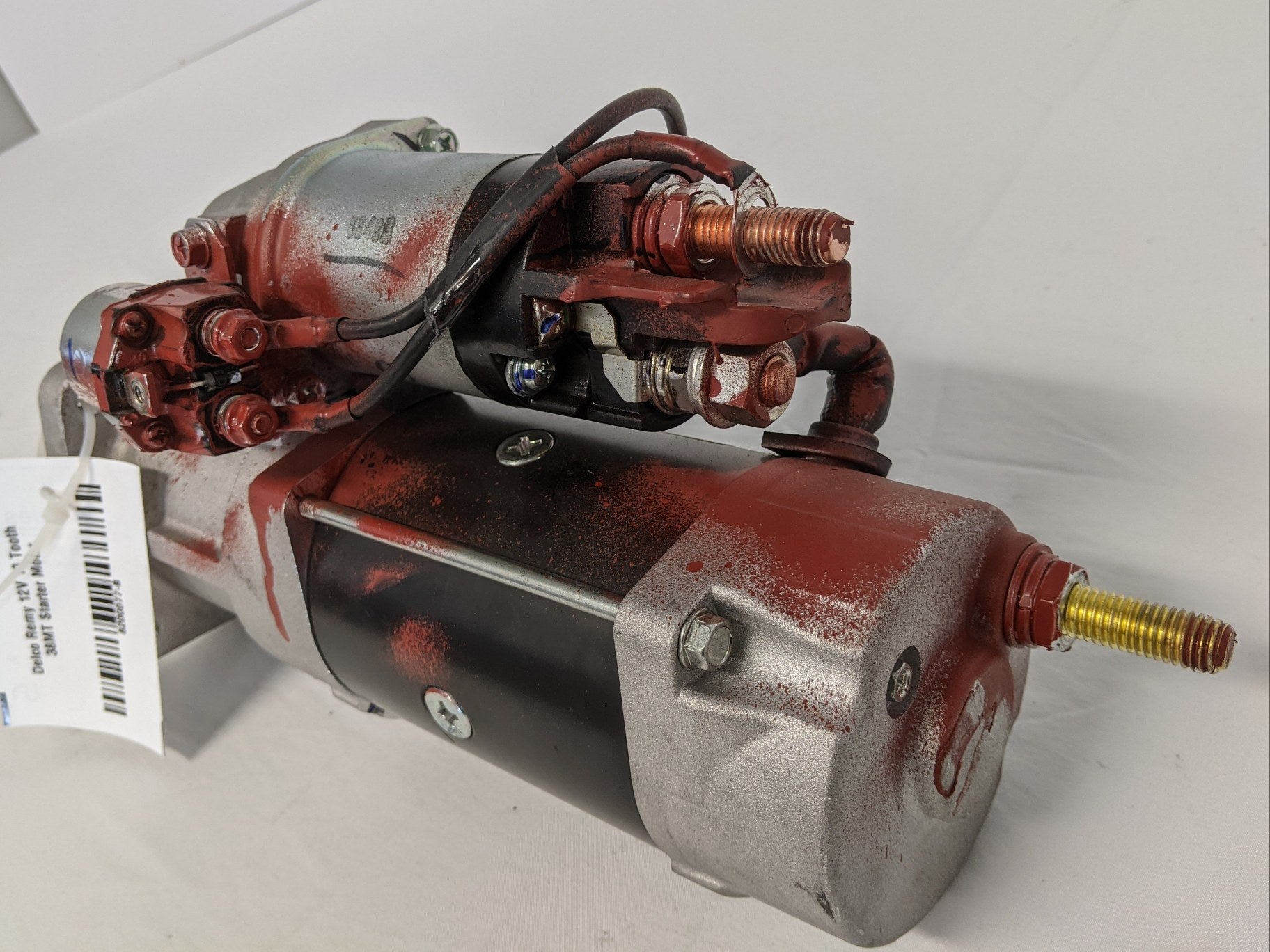 Delco Remy 12V 10 Tooth 38MT Starter Motor - P/N DR 8200077 (3939669213270)