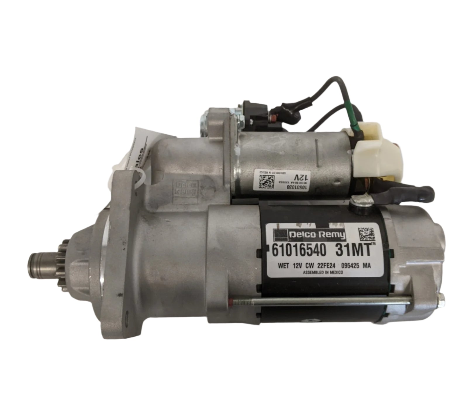 Delco Remy 31MT Wet 12V CW Starter Motor - P/N DR 61016540 (9865477095740)