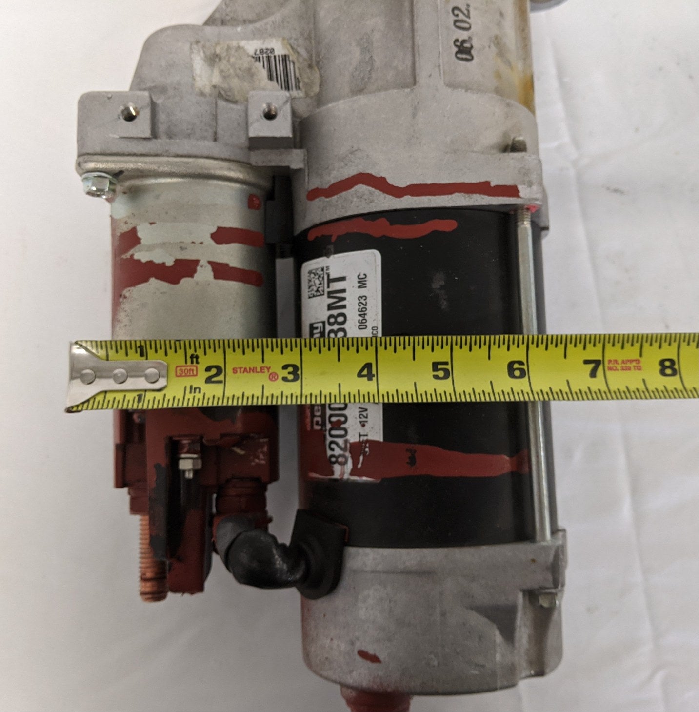 *Less Solenoid* Delco Remy Cummins 38MT 12 Tooth Starter Motor - P/N DR 8200005 (9865514484028)