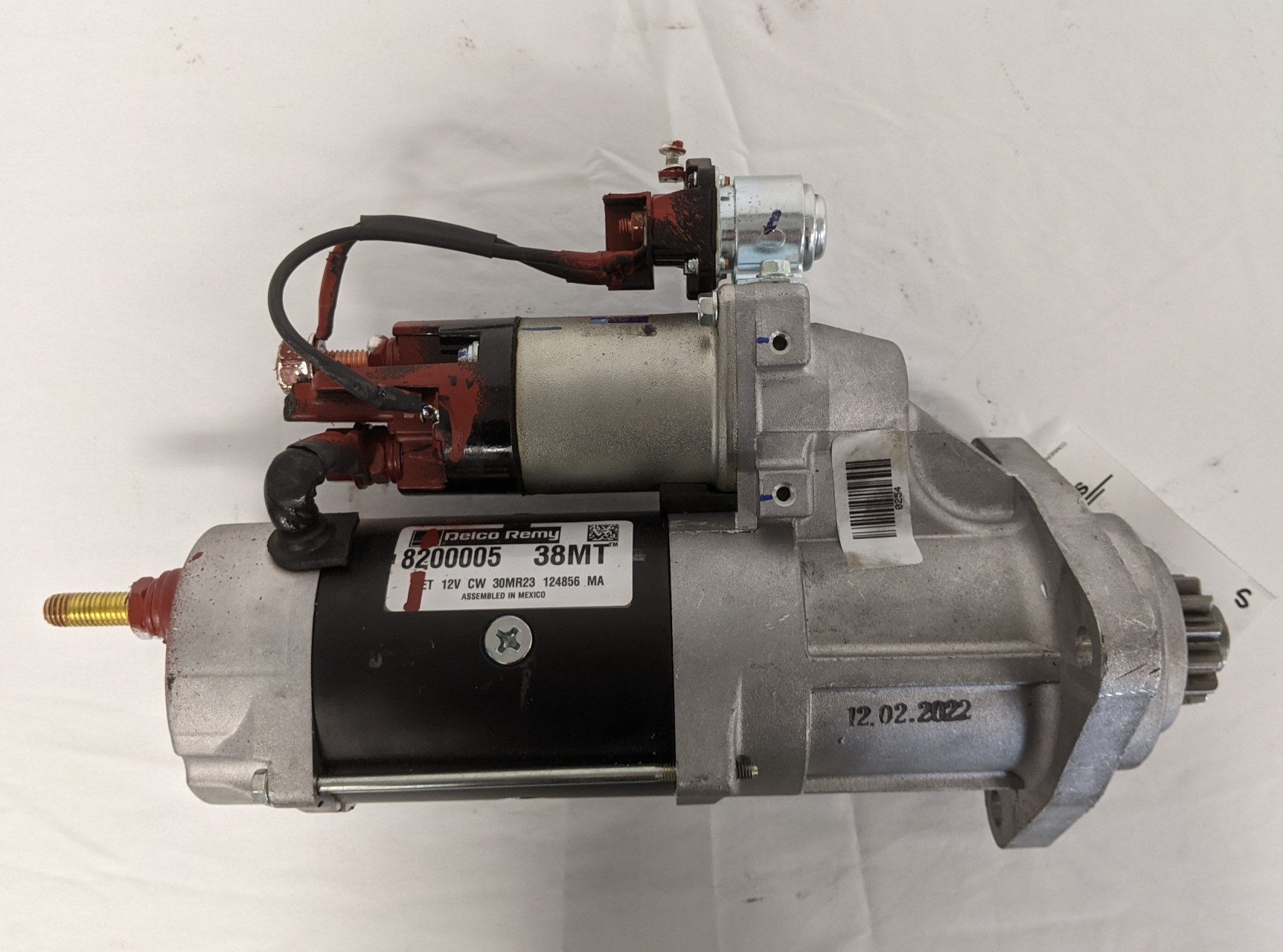 Delco Remy Cummins 38MT 12 Tooth Starter Motor - P/N DR 8200005 (3939668787286)