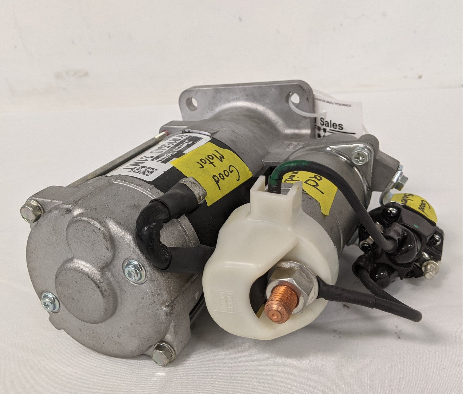 *Bad Solenoid* Delco Remy 31MT Wet 12V CW Starter Motor - P/N DR 61016540 (9865605939516)