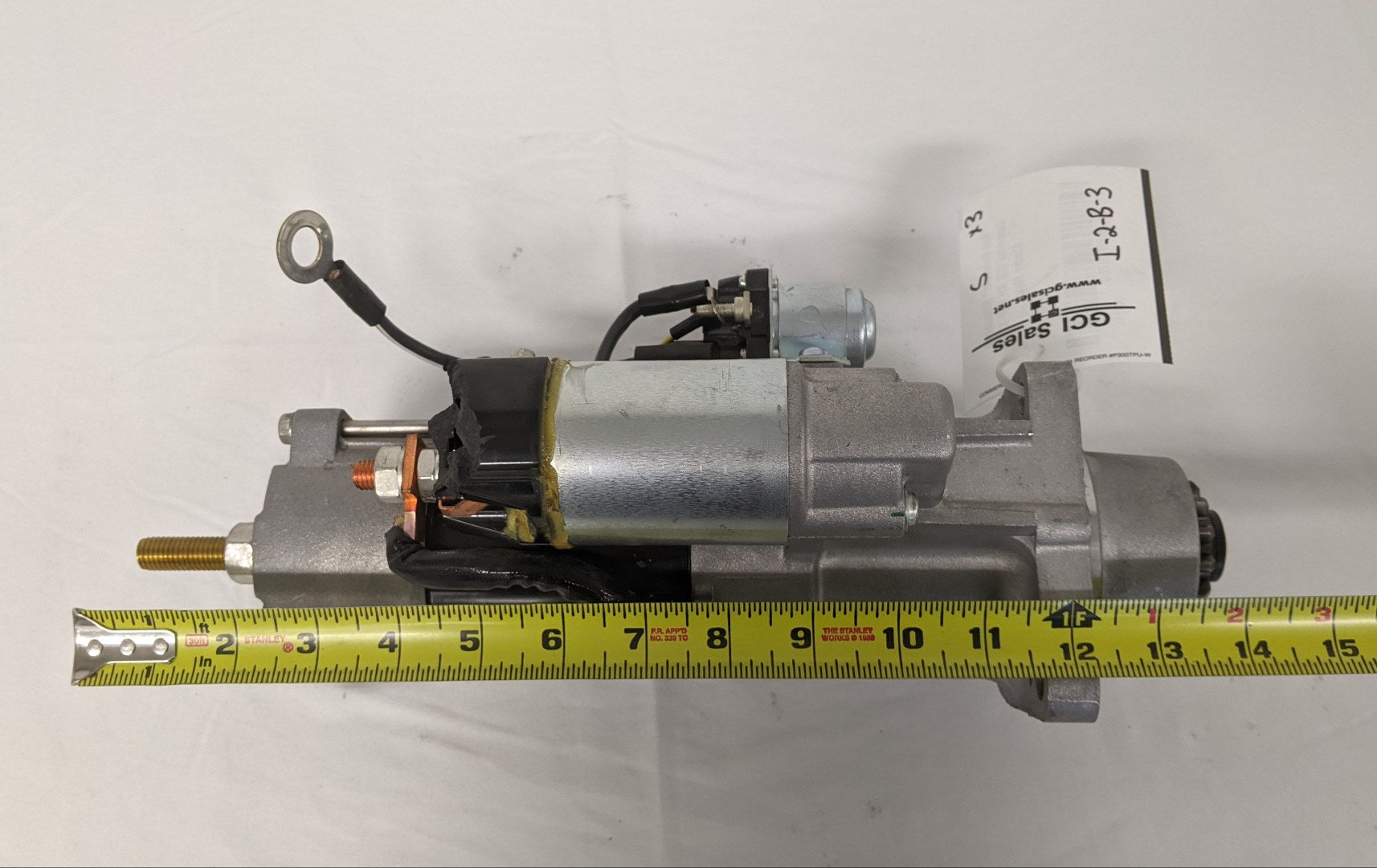 *Bad Solenoid* Mitsubishi Cummins ISB RH 90P 12V Starter Motor - P/N MIB 9T50972 (9868302025020)