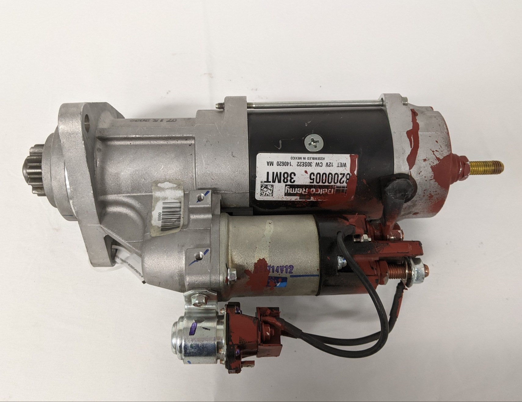 *Broken Plastic* Delco Remy Cummins 38MT 12 Tooth Starter Motor - P/N DR 8200005 (9850882064700)