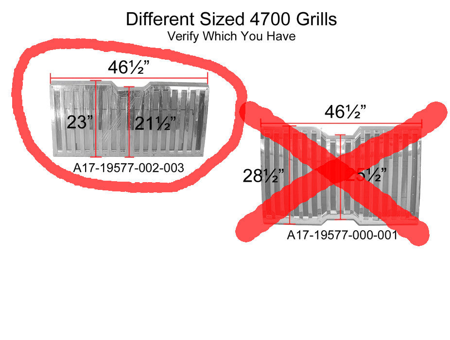 Scratched Western Star 4700 FFE Radiator Mounted Grille - P/N A17-19577-002