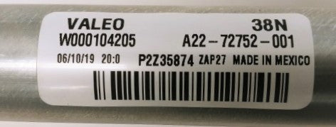 Freightliner Cascadia Wiper Motor W/ Linkage - P/N: A22-72752-001 (4489403465814)