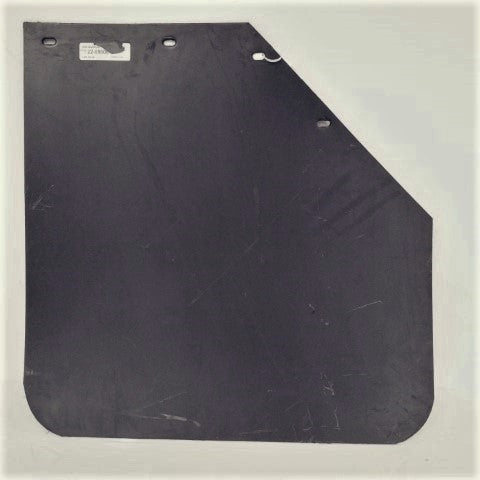 Used Freightliner 24" Mitered 2 Black Mud Flap w/o Logo - P/N: 22-69608-041 (6694135529558)