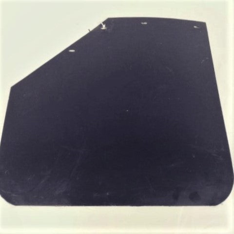 Used Freightliner 24" Mitered 2 Black Mud Flap w/o Logo - P/N: 22-69608-041 (6694135529558)
