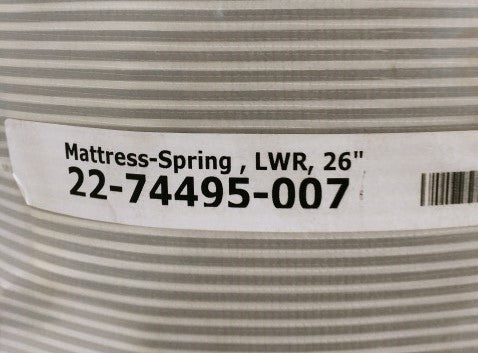 Lower Spring Mattress P/N: 22-74495-007 (3939778429014)