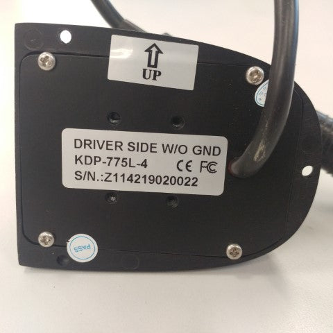 RVS Driver's Side 4 Pin 120 Deg. Camera w/o Guidance - P/N: KDP-775L-4 (6772351565910)