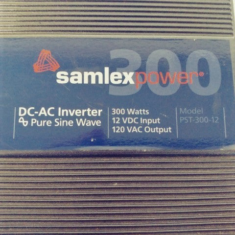 Used Samlex 300 Watt 12V Pure Sine Inverter - P/N: PST-300-12 (6700465913942)