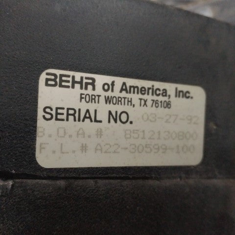 Freightliner/ Behr Air Flow Box - PN: A22-30599-100 (4017878827094)