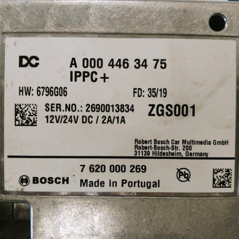 Bosch IPPC ECU Control Unit - P/N A 000 446 34 75