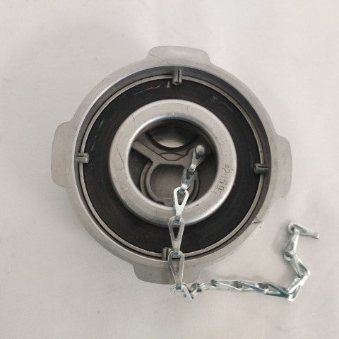 Freightliner Quarter Turn 3.5" Diesel Fuel Cap w/o Bar - P/N: 03-37017-000 (6785100578902)