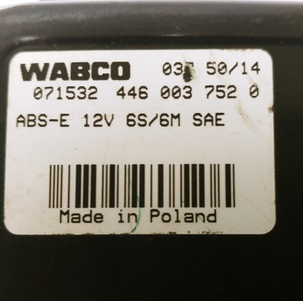 Meritor Wabco ABS Control Module ECU P/N: 400 866 682 0 (4515144204374)