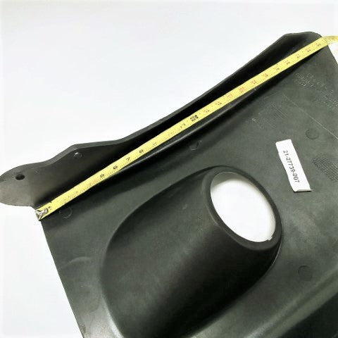 Freightliner RH Short Bumper End W/Fog Hole P/N: 21-27739-007 (4516656742486)