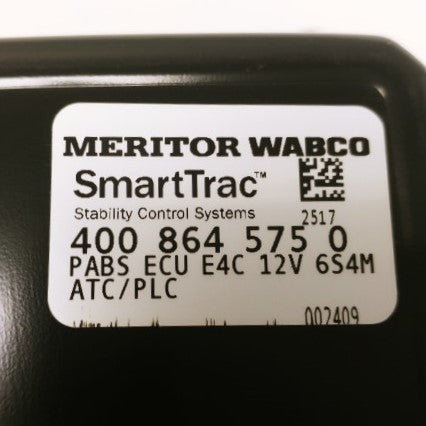 Meritor Wabco ABS Control Module ECU P/N: 400 864 575 0 (4516733255766)