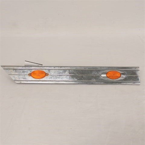 Damaged Freightliner Coronado LH Chrome Valance Panel - P/N  A22-53463-000 (4442681507926)