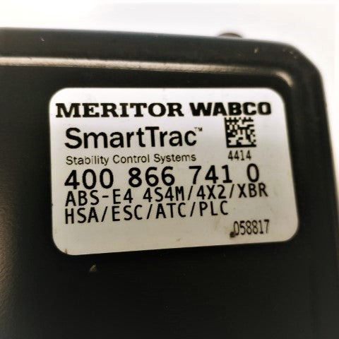 Meritor Wabco ABS Control Module ECU P/N: 400 866 741 0 (4522051928150)